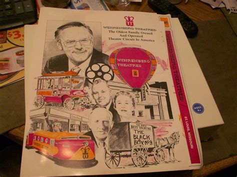 WEHRENBERG THEATRES ADVERTISING BOOKLET W/VINTAGE THEATRE PICTURES- | #1932106842