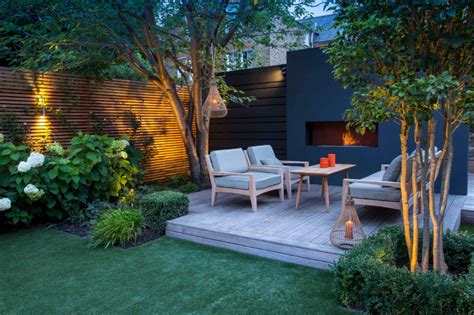 Evening Garden - Garden Club London | Small garden landscape, Backyard patio designs, Small ...