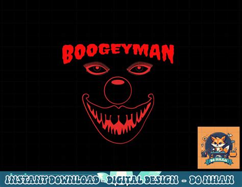 Boogeyman Funny Creepy Clown Halloween Costume png, sublimat - Inspire ...