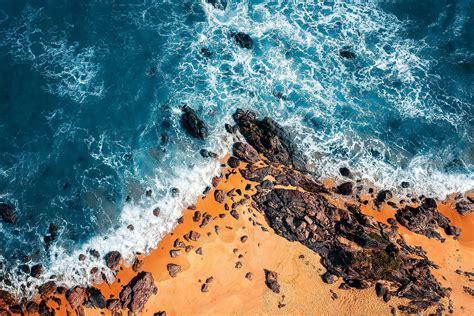 Aerial View of Beach · Free Stock Photo