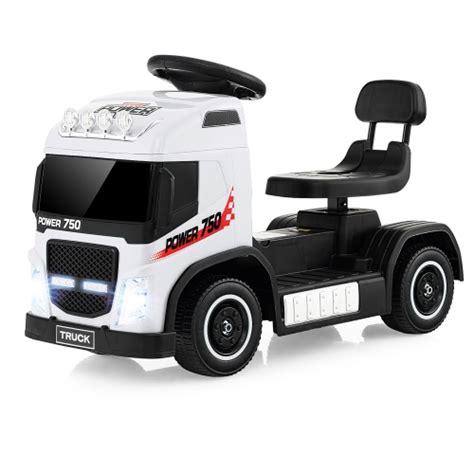 Gymax 6V Kids Electric Ride-on Truck Battery Powered Ride-on Toy w/ LED Lights | Best Buy Canada