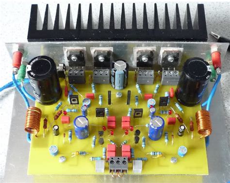 70W Mosfet power amplifier - Electronic Circuit