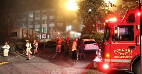 Fire at Burnaby Hospital a factor in COVID-19 outbreak affecting 55 patients - BC | Globalnews.ca