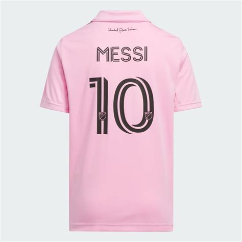 adidas Inter Miami CF 22/23 Messi 10 Home Jersey Kids - Pink | adidas UAE