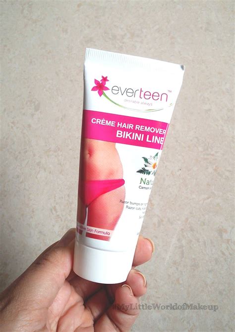 Everteen Bikini Line Hair Remover Cream Review