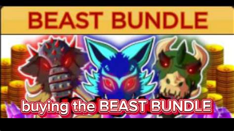 Buying the beast bundle (Blox fruits) - YouTube