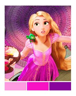 The Zing Channel — flynnriders: Rapunzel + Color Palettes Happy...