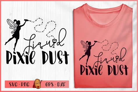 Wine SVG - Liquid Pixie Dust SVG - Fairy SVG (537949) | Cut Files ...