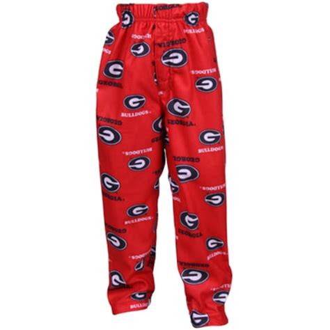 Georgia Bulldogs Toddler Red Team Logo Flannel Pajama Pants ...