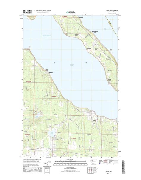 MyTopo Langley, Washington USGS Quad Topo Map