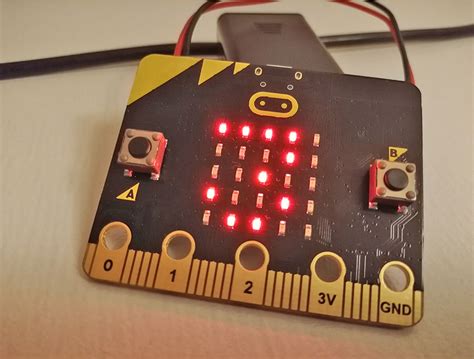 micro:bit internal temperature sensor