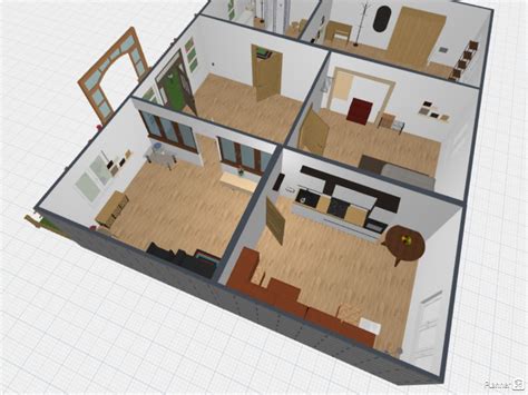 Casita la primera - Free Online Design | 3D House Floor Plans by Planner 5D