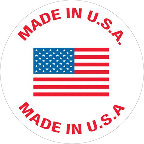 Made In The USA Labels - PackagingSupplies.com