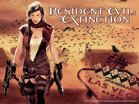 Resident Evil Extinction Movie Poster