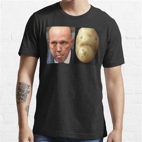 "Potato peter dutton- funny peter dutton meme potatohead" T-shirt by ...