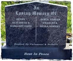 Inscriptions on Headstones - Get an Online Funeral Cover Quote Here