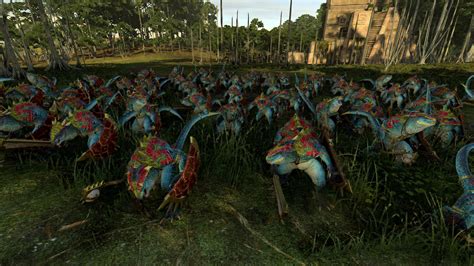 Saurus Warriors (Shields) | Total war, Warhammer, War