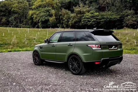 RANGE ROVER - SUPER MATTE SATIN ARMY GREEN – ProtectPro Auto