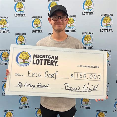 Jackson Man Wins $150,000 Powerball Prize from the Michigan Lottery ...