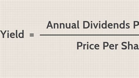 A Guide To Estimating Dividend Income: Understand Yield Calculate ...