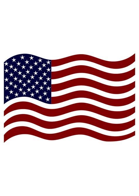 USA American Flag Clipart - free svg file for members - SVG Heart