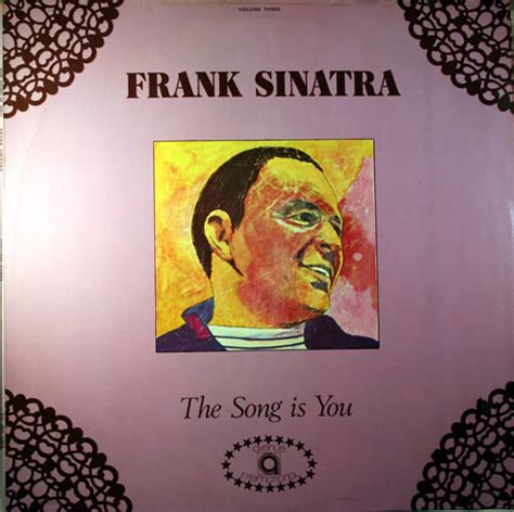 Frank Sinatra The Song Is You UK vinyl LP album (LP record) (563290)