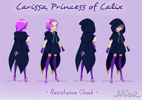 Team LoliRock — Lyna & Carissa’s Resistance Cloak and Magical... Girly Drawings, Art Drawings ...