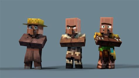 Minecraft Rig Tutorial: Changing 1.14 Villager and Character Skins With ...