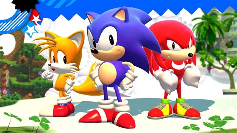 Sonic Generations Classic Characters