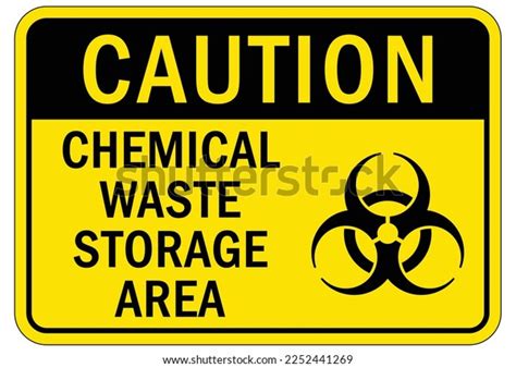 Chemical Storage Area Sign Labels Stock Vector (Royalty Free) 2252441269 | Shutterstock