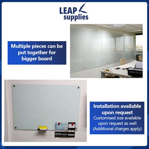 Tempered Glass Whiteboard | LEAPsupplies Singapore