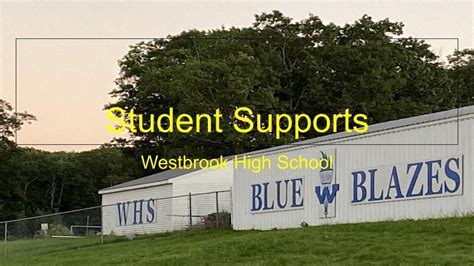 Student Supports at Westbrook High School | Westbrook School Department