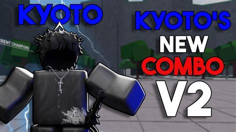 Kyoto's NEW garou combo V2/VERSION 2 ( The strongest battlegrounds ...