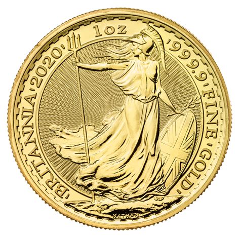 1 oz Britannia 2020 Gold Coin | Bitgild