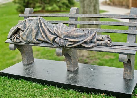 “Homeless Jesus” Sculpture Displayed at Westlake’s Community West ...