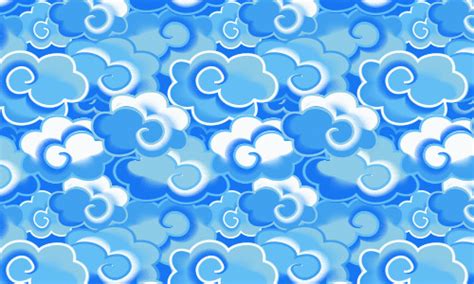 Cute And Free Cloud Patterns To Liven Your Design | Naldz Graphics