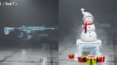 M416 Glacier Skin Png