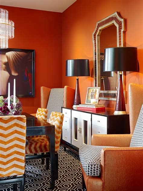 25 Amazing Orange Interior Designs