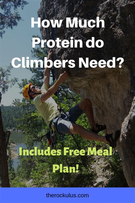 Rock climber diet plan – Education