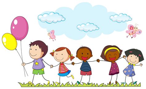 Children Holding Hands Clipart | cupitonians