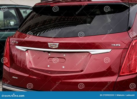 Luxury Crossover SUV Cadillac XT5 Editorial Stock Photo - Image of ...