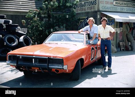 BYRON CHERRY, CHRISTOPHER MAYER, THE DUKES OF HAZZARD, 1982 Stock Photo ...