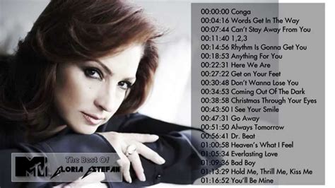 Best Songs Of Gloria Estefan | Gloria Estefan's Greatest Hits | Best songs, Popular music, Songs