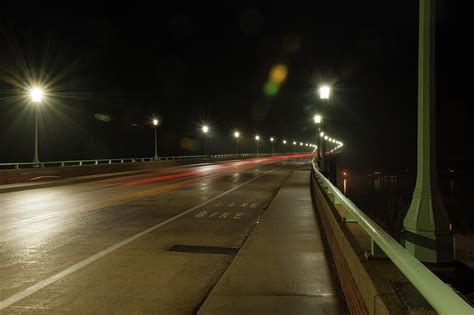 Naval Academy Bridge at Night Photograph by Mark Duehmig | Fine Art America