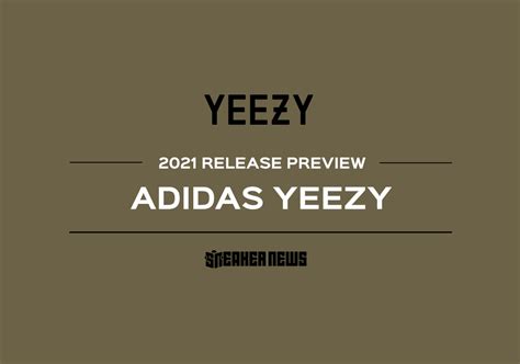 adidas Yeezy Release Dates 2020 | SneakerNews.com