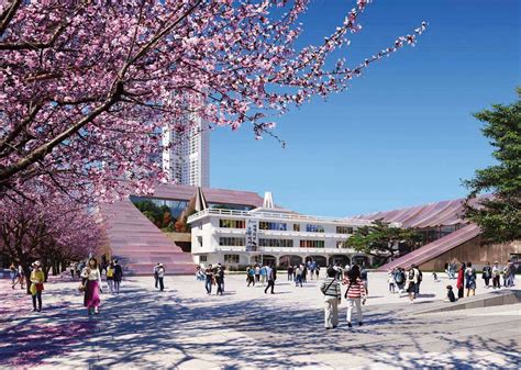 Renderings of the new Chungju city hall, by Snøhetta : r/korea