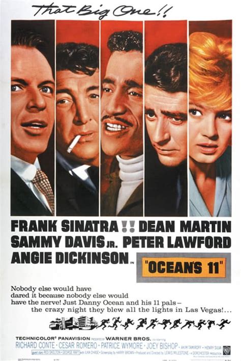 Ocean's Eleven 1960 Frank Sinatra Cult Movie Poster | Etsy