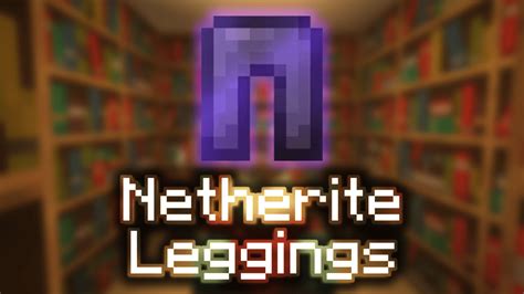 Enchanted Netherite Leggings - Wiki Guide - 9Minecraft.Net