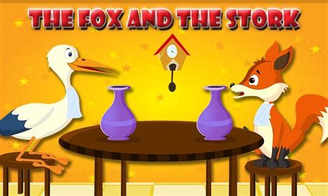 Moral Stories : The Fox and The Stork #1Kids nighttime Stories