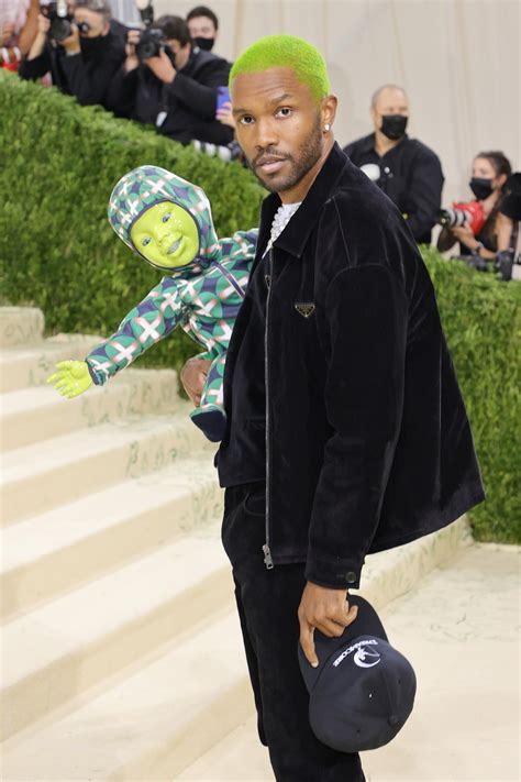 Frank Ocean’s Date to the Met Gala 2021? A Green Robot Baby | Vogue